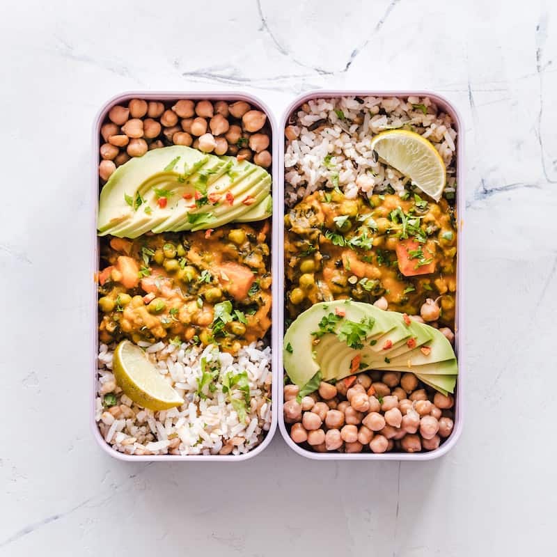 Photo of beautifylly arranged food