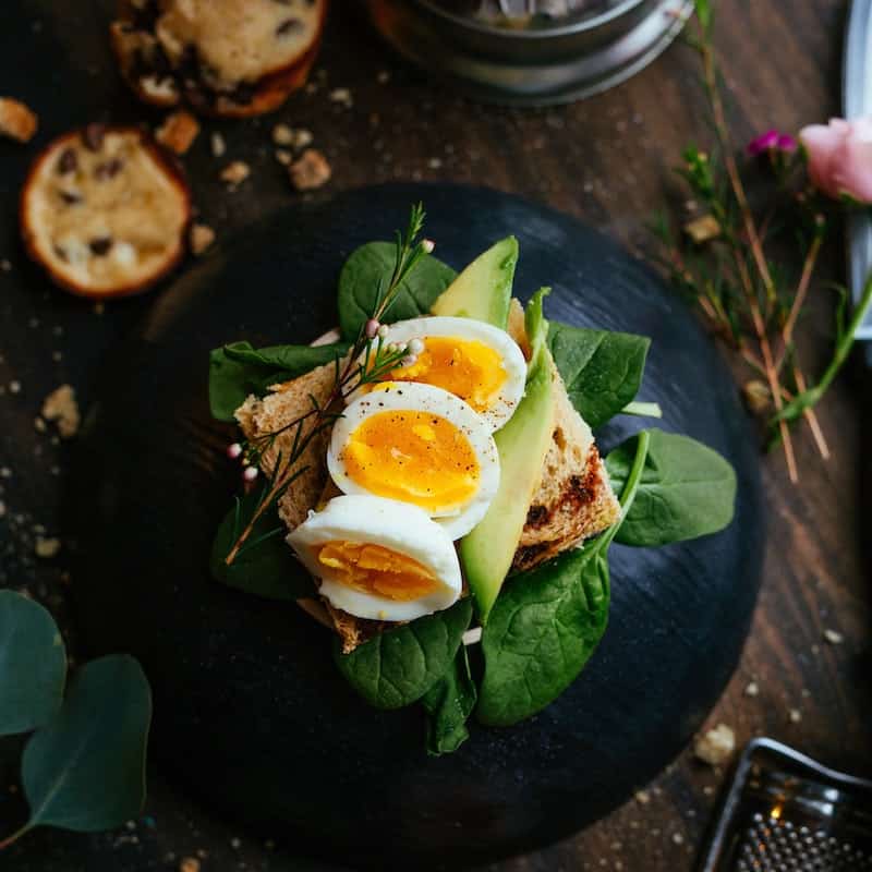 Photo of beautifylly arranged food