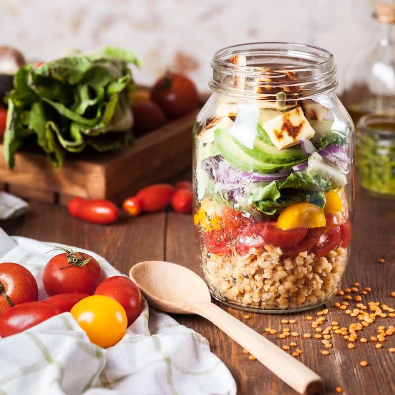 Photo of beautifylly arranged food